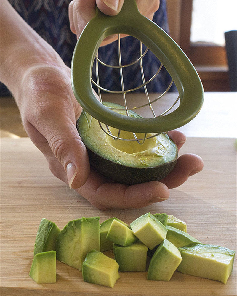 Multifunktionaler Obst- und Gemüseschneider für Avocado und Mango