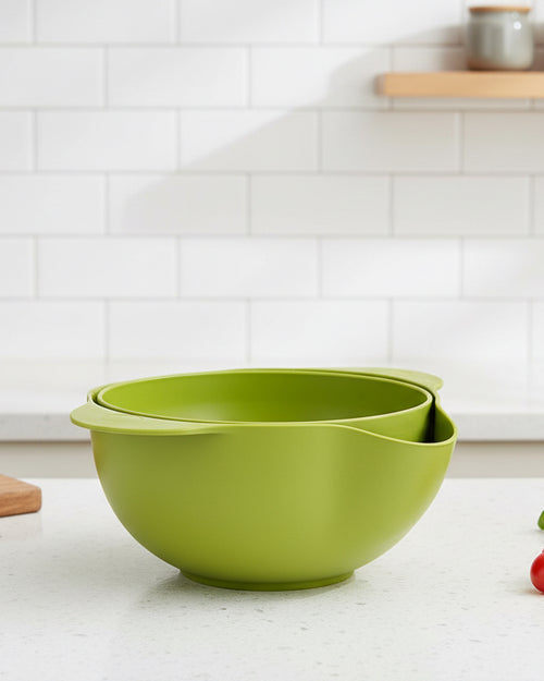 2 in 1 - Abtropfsieb und Waschschüssel für Gemüse, Obst uvm.