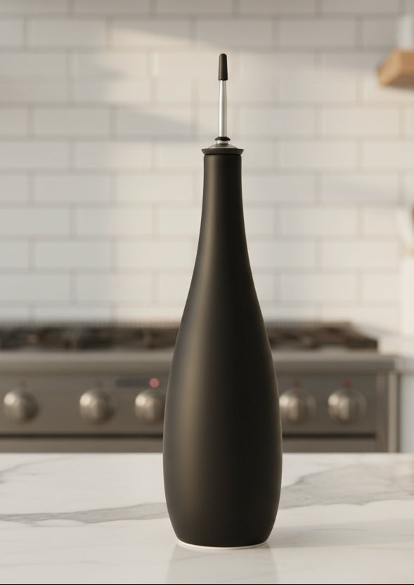 Keramik-Behälter - Öl Ausgießer