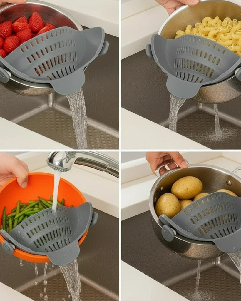 SmartClip Abgießer - Verstellbar