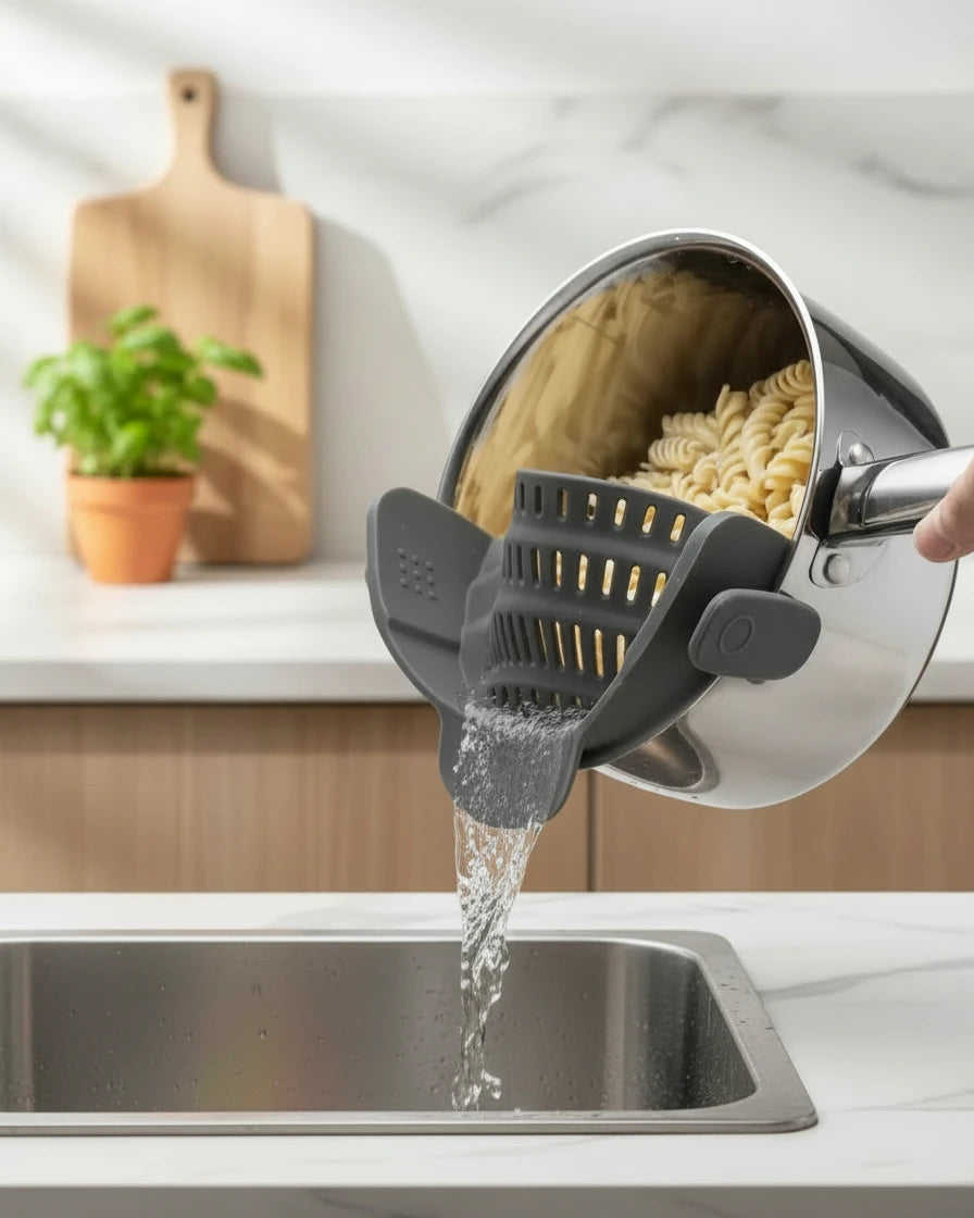 SmartClip Abgießer - Verstellbar