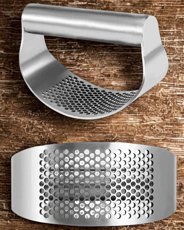 SwingPress Edelstahl-Koblauchpresse